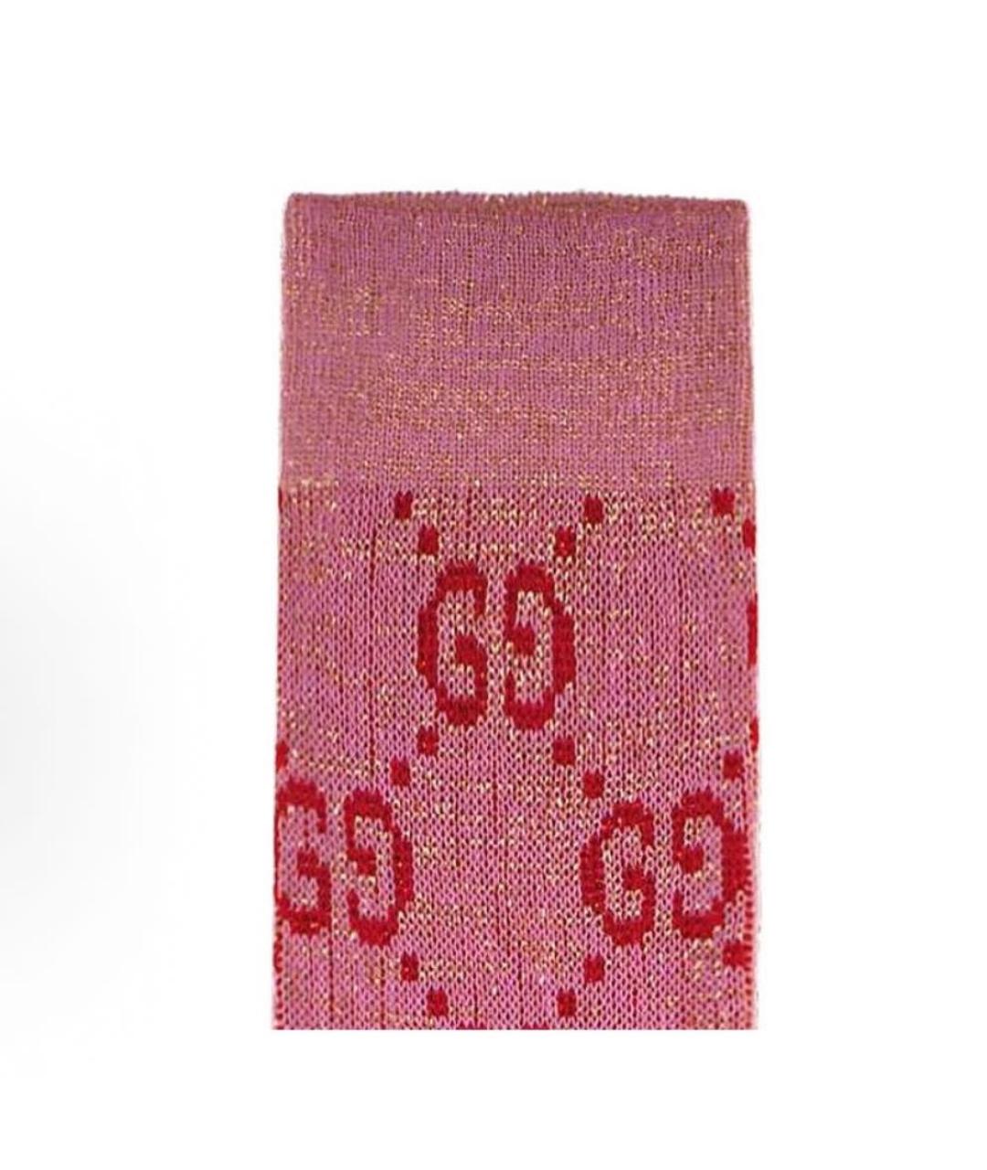 GUCCI Розовые носки, чулки и колготы, фото 3