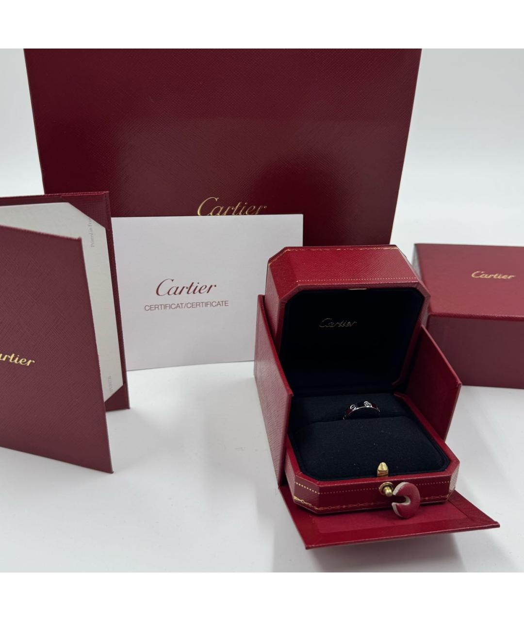 CARTIER Серебряное кольцо из белого золота, фото 2