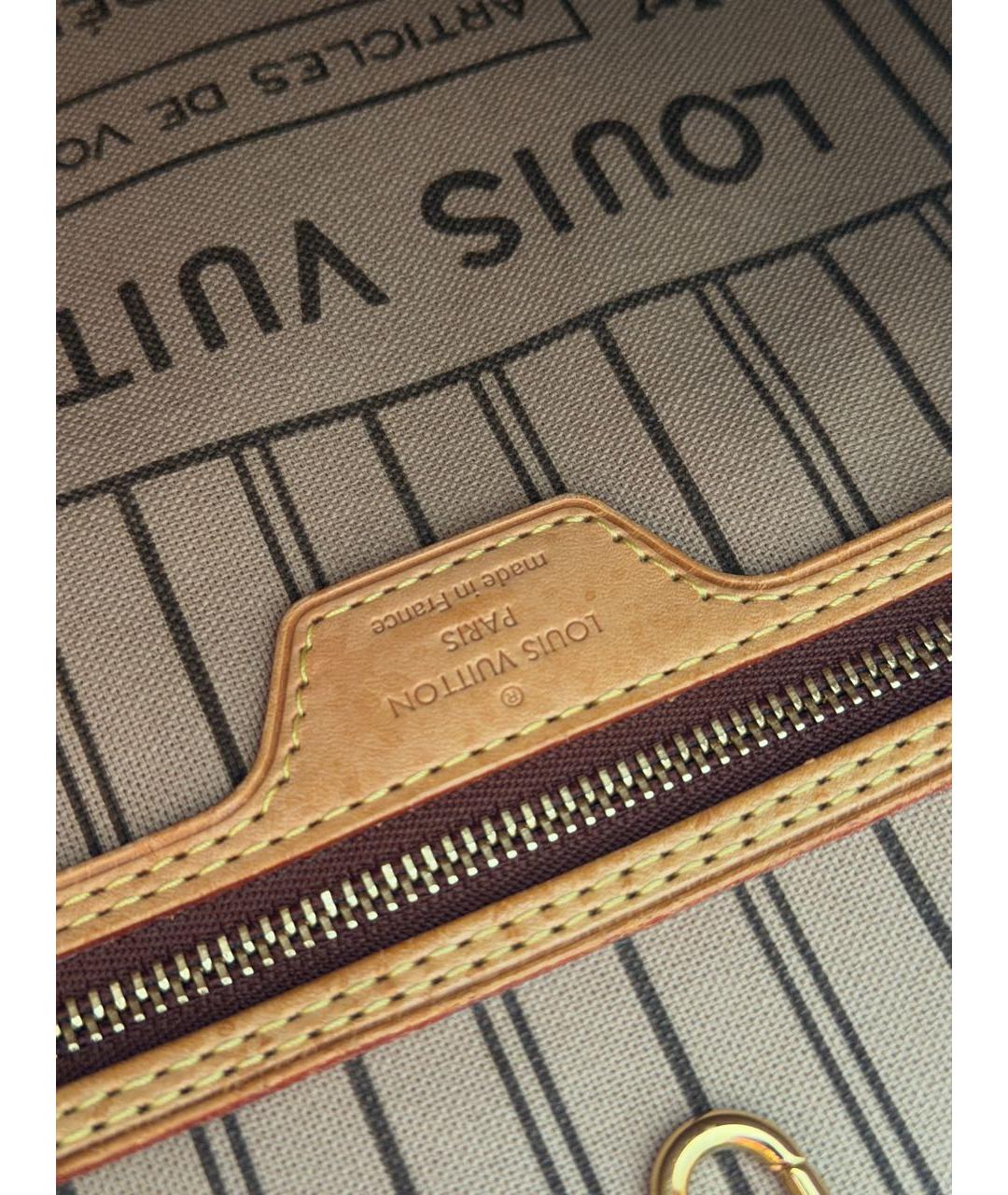 LOUIS VUITTON Коричневая сумка тоут, фото 6
