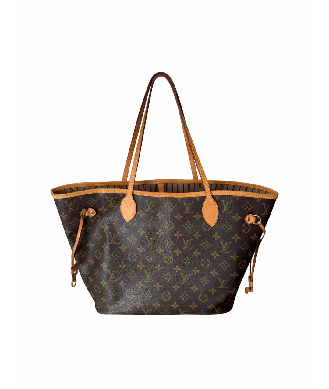 LOUIS VUITTON Коричневая сумка тоут, фото 1