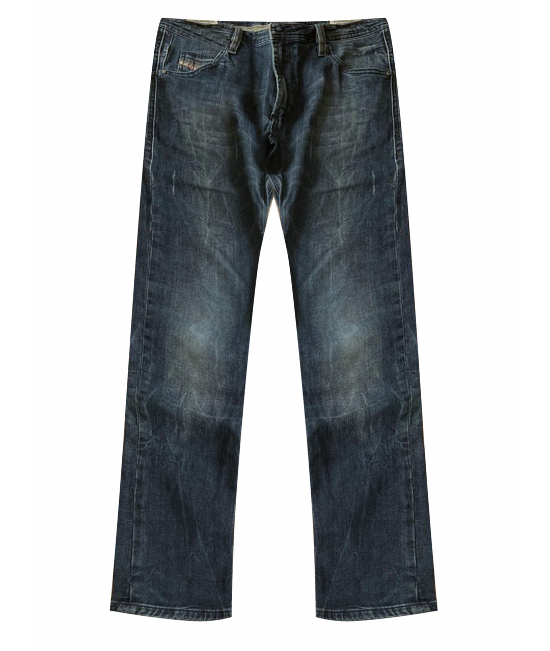 DIESEL Темно-синие хлопковые детские джинсы, фото 1
