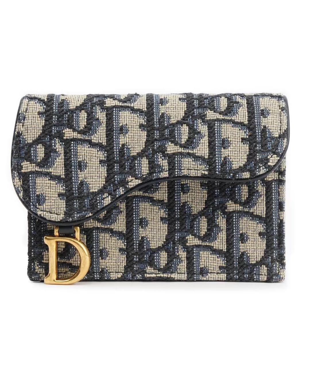 CHRISTIAN DIOR Синий кошелек, фото 1