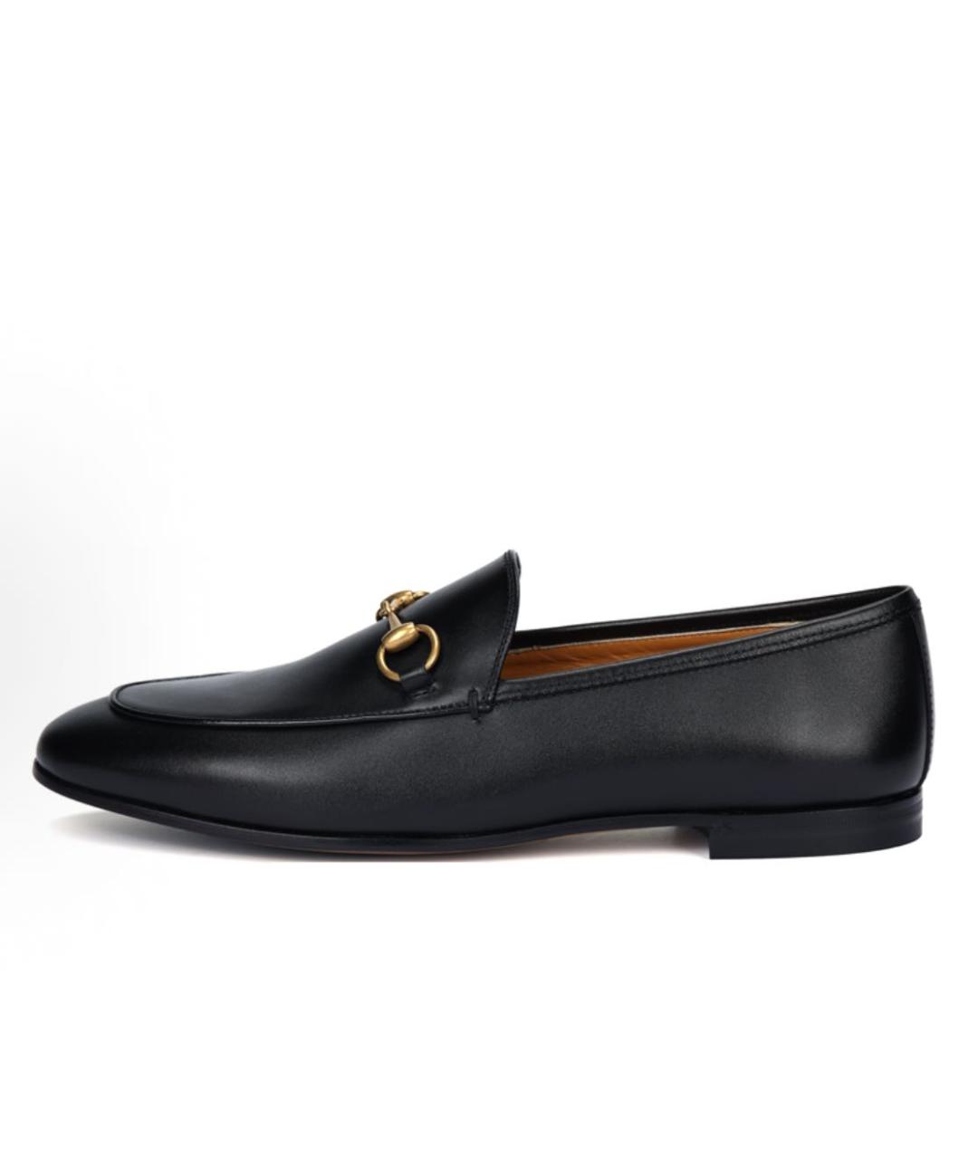 GUCCI Черные кожаные лоферы, фото 9