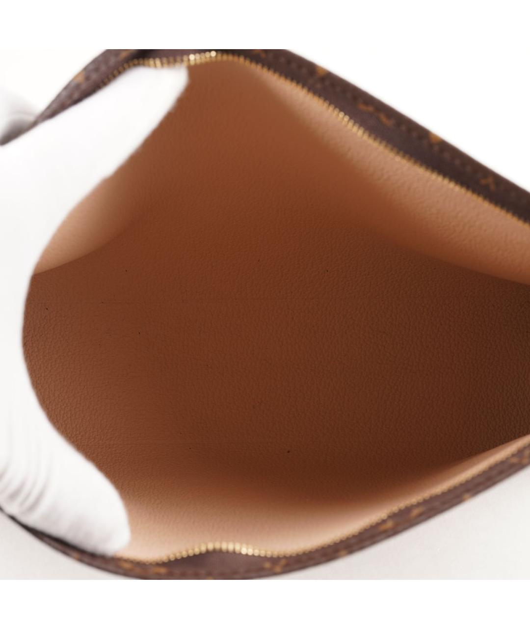 LOUIS VUITTON Коричневая сумка с короткими ручками, фото 8