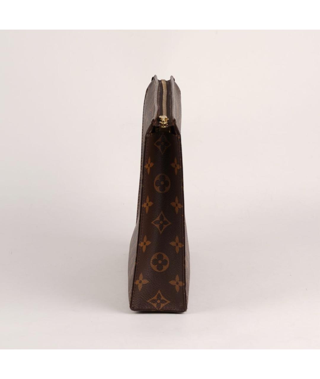 LOUIS VUITTON Коричневая сумка с короткими ручками, фото 6
