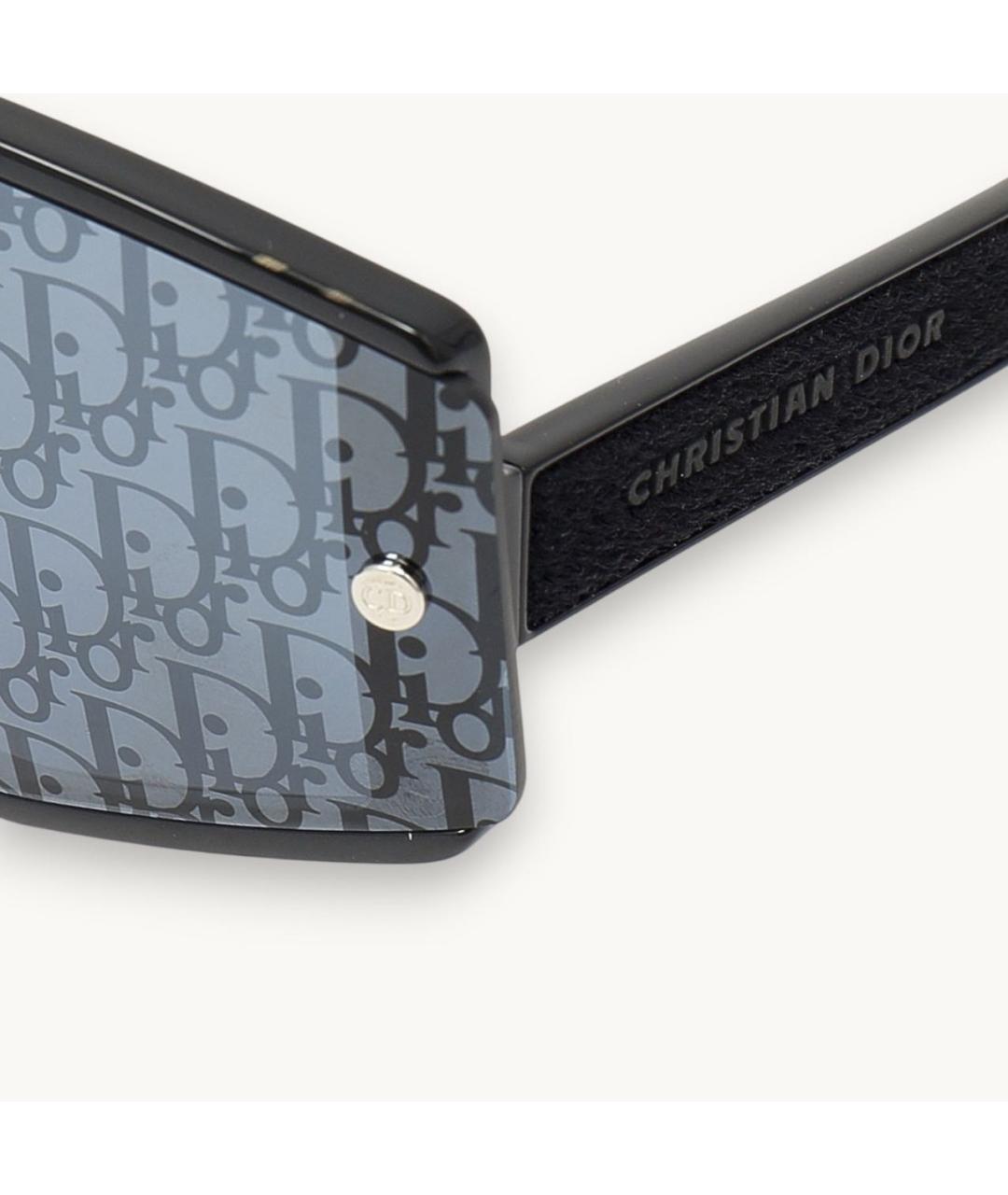 CHRISTIAN DIOR Синие пластиковые солнцезащитные очки, фото 8