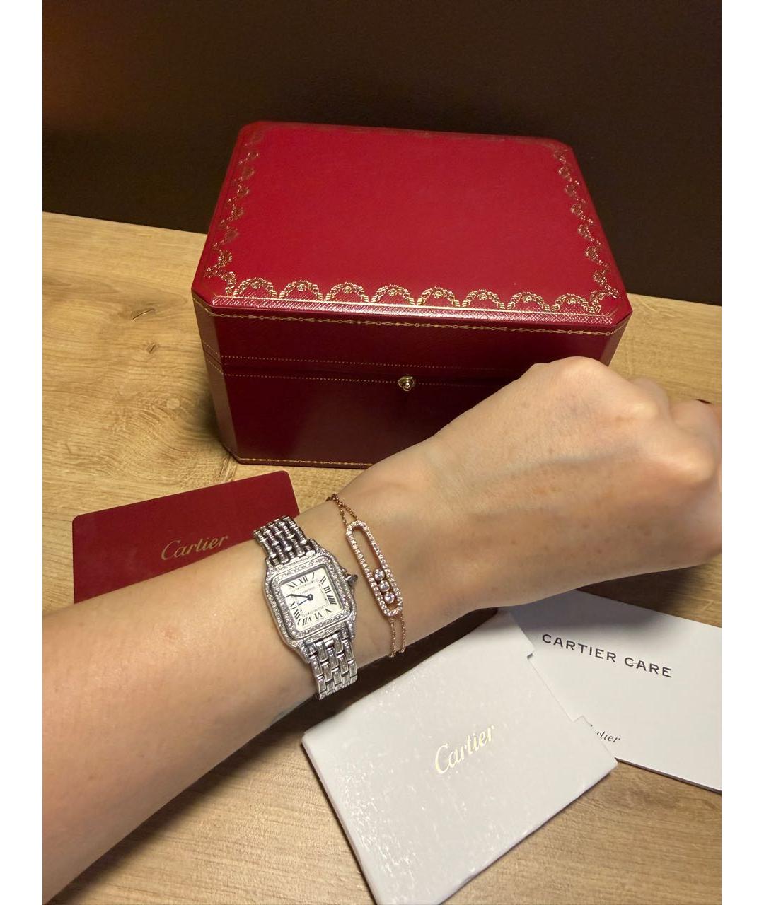 CARTIER Серебряные металлические часы, фото 4