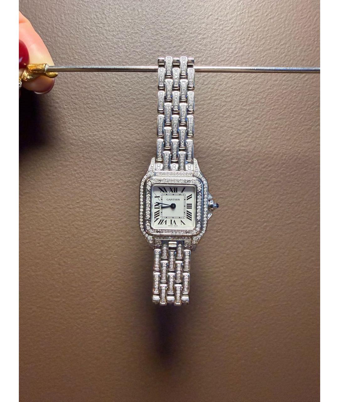 CARTIER Серебряные металлические часы, фото 3