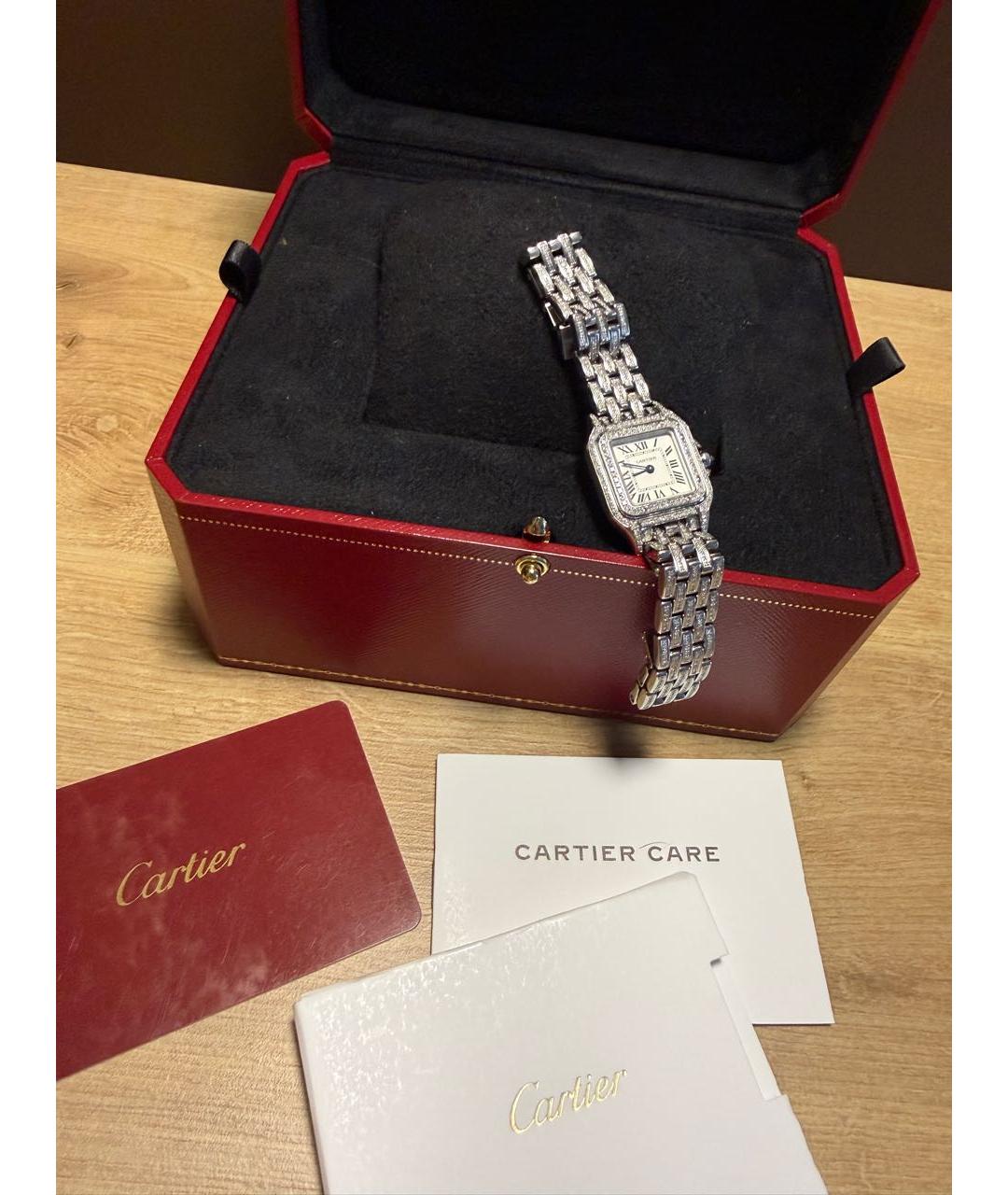 CARTIER Серебряные металлические часы, фото 6