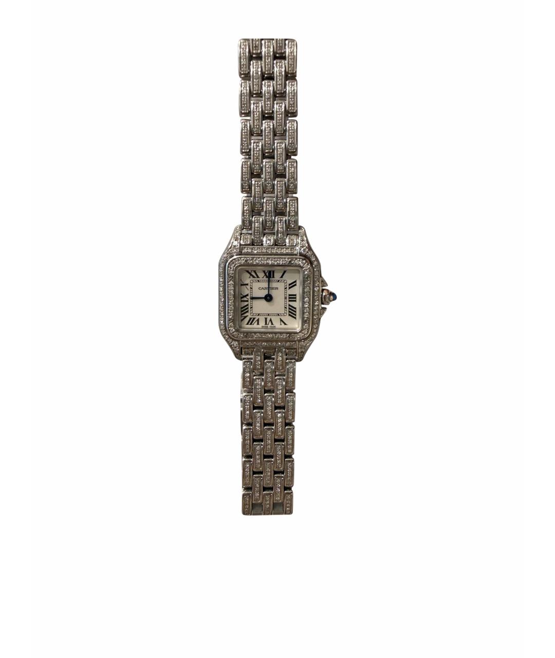CARTIER Серебряные металлические часы, фото 1