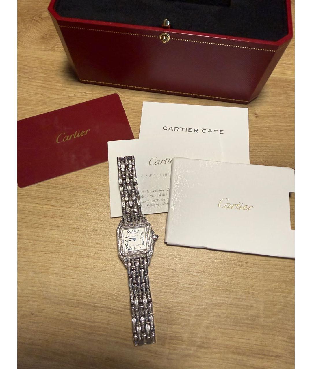 CARTIER Серебряные металлические часы, фото 7
