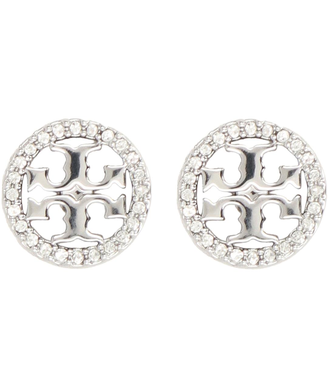 TORY BURCH Серебряные латунные серьги, фото 1
