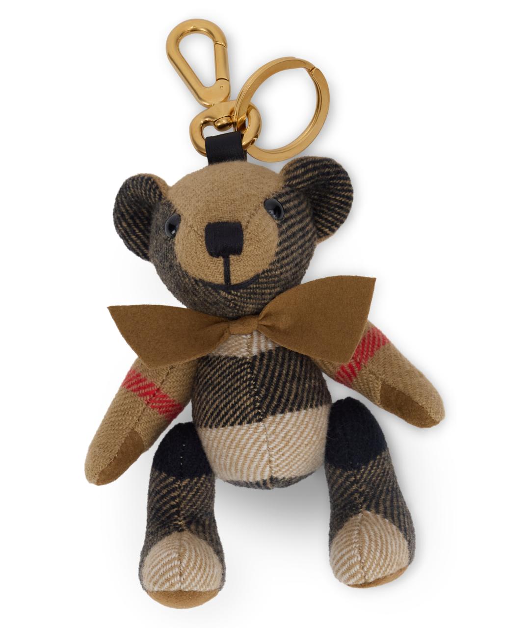BURBERRY Коричневый брелок, фото 1