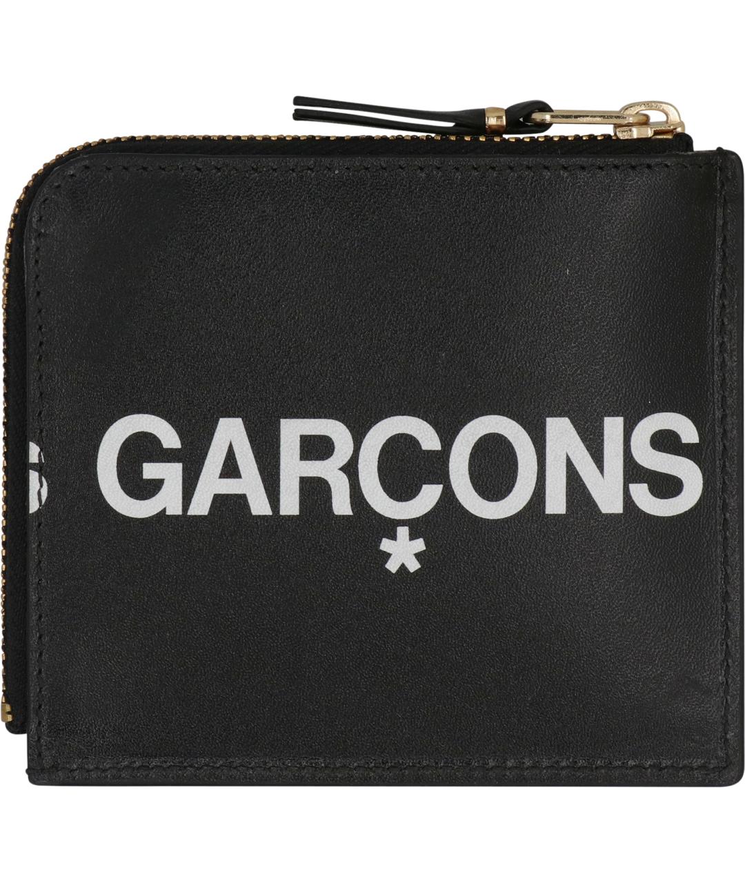COMME DES GARÇONS WALLET Черный кожаный кошелек, фото 2
