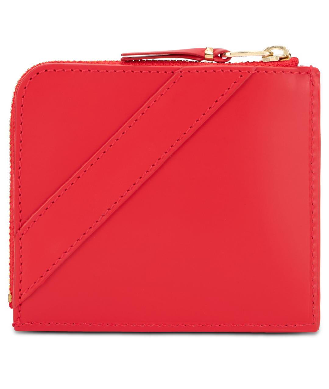 COMME DES GARÇONS WALLET Красный кожаный кошелек, фото 2
