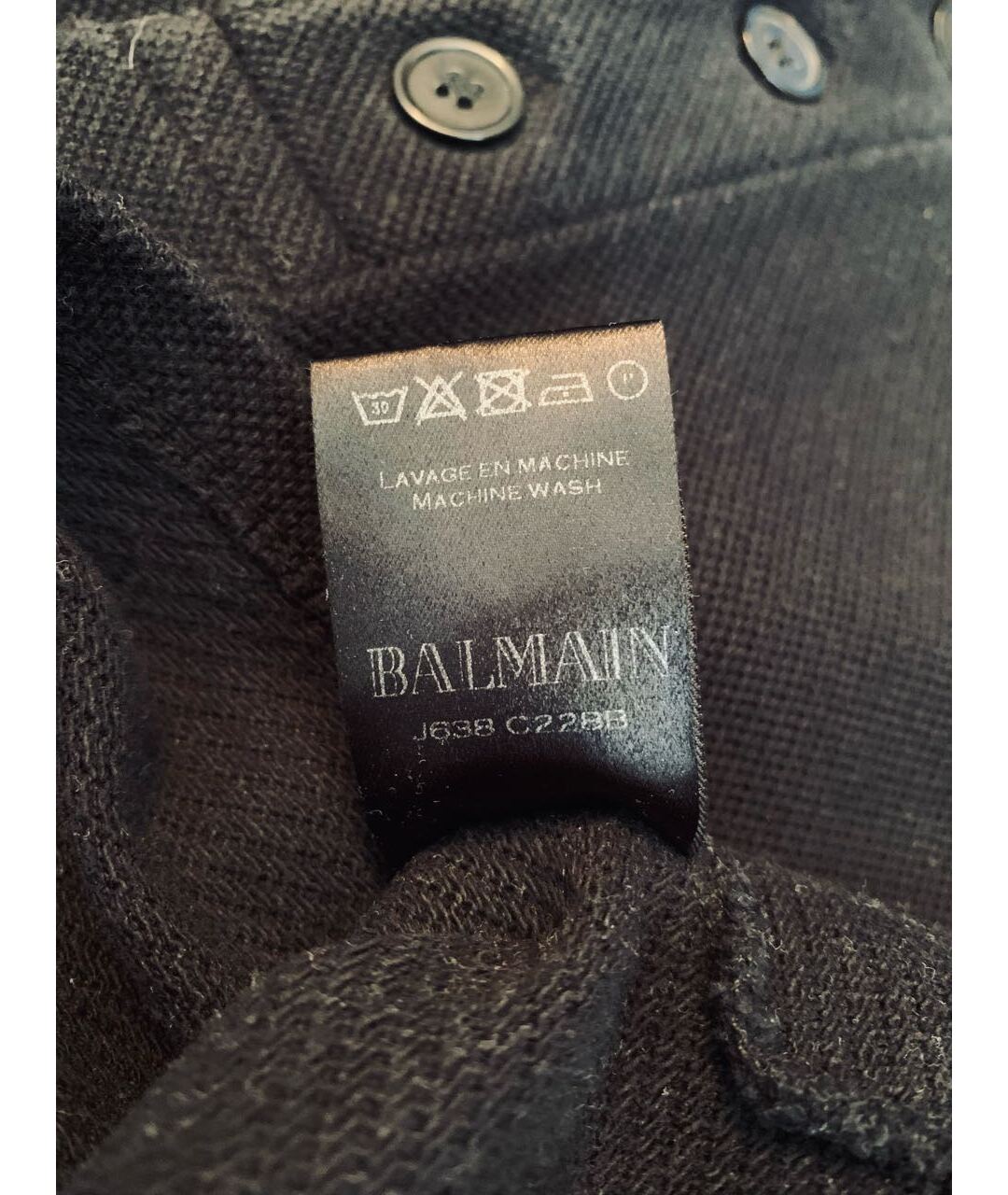 BALMAIN Черный хлопковый джемпер / свитер, фото 5
