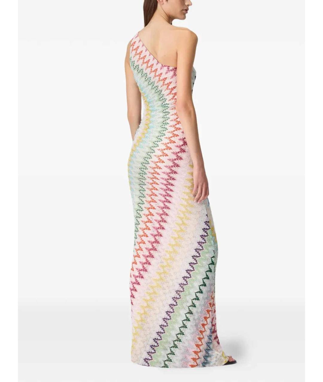 MISSONI Мульти вискозное платье, фото 3
