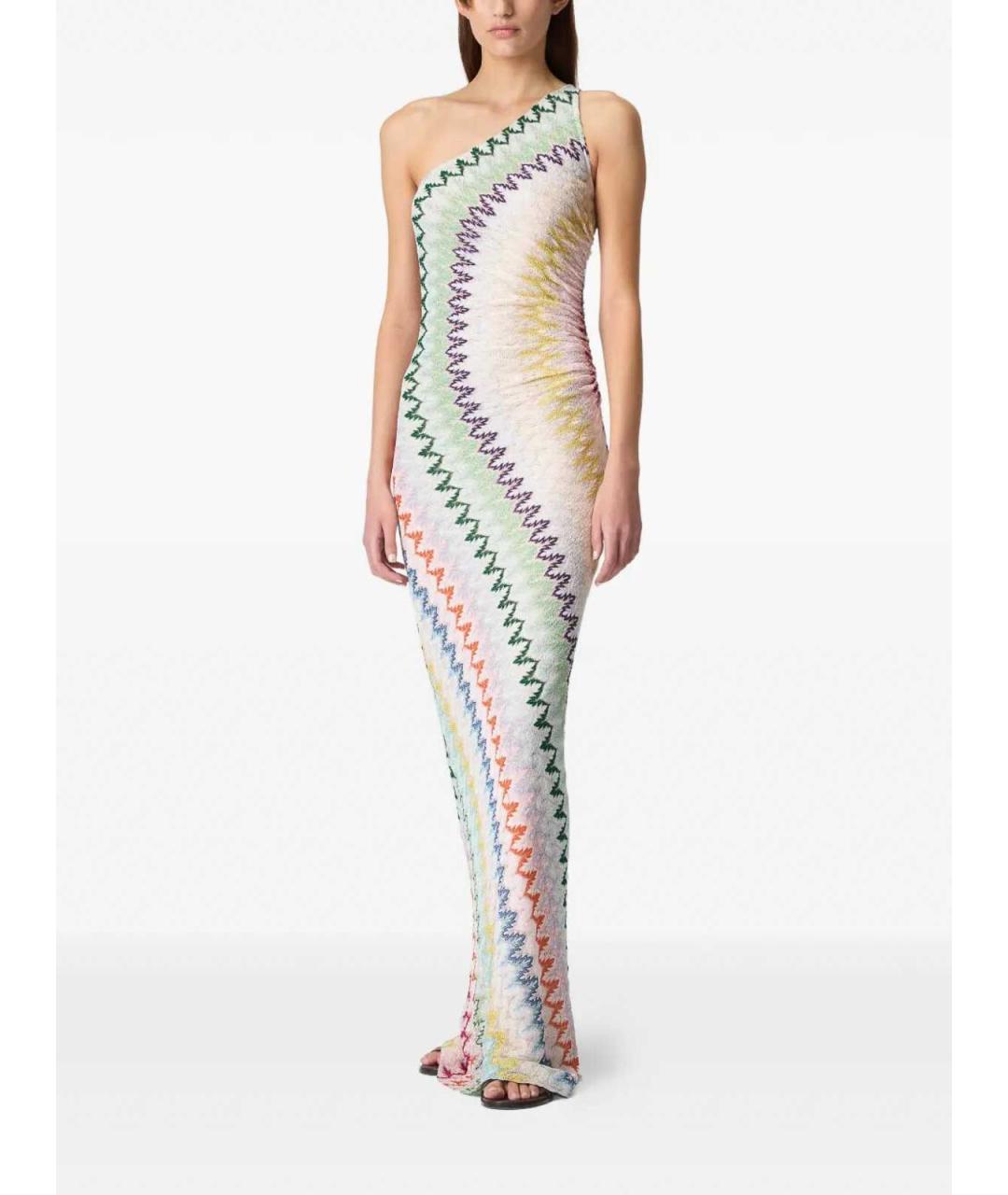 MISSONI Мульти вискозное платье, фото 2