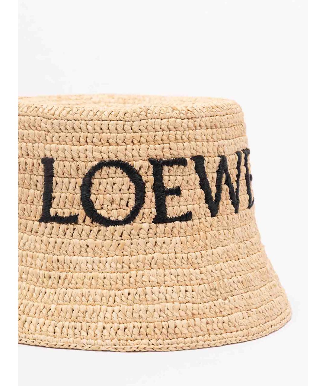LOEWE Бежевая панама, фото 3