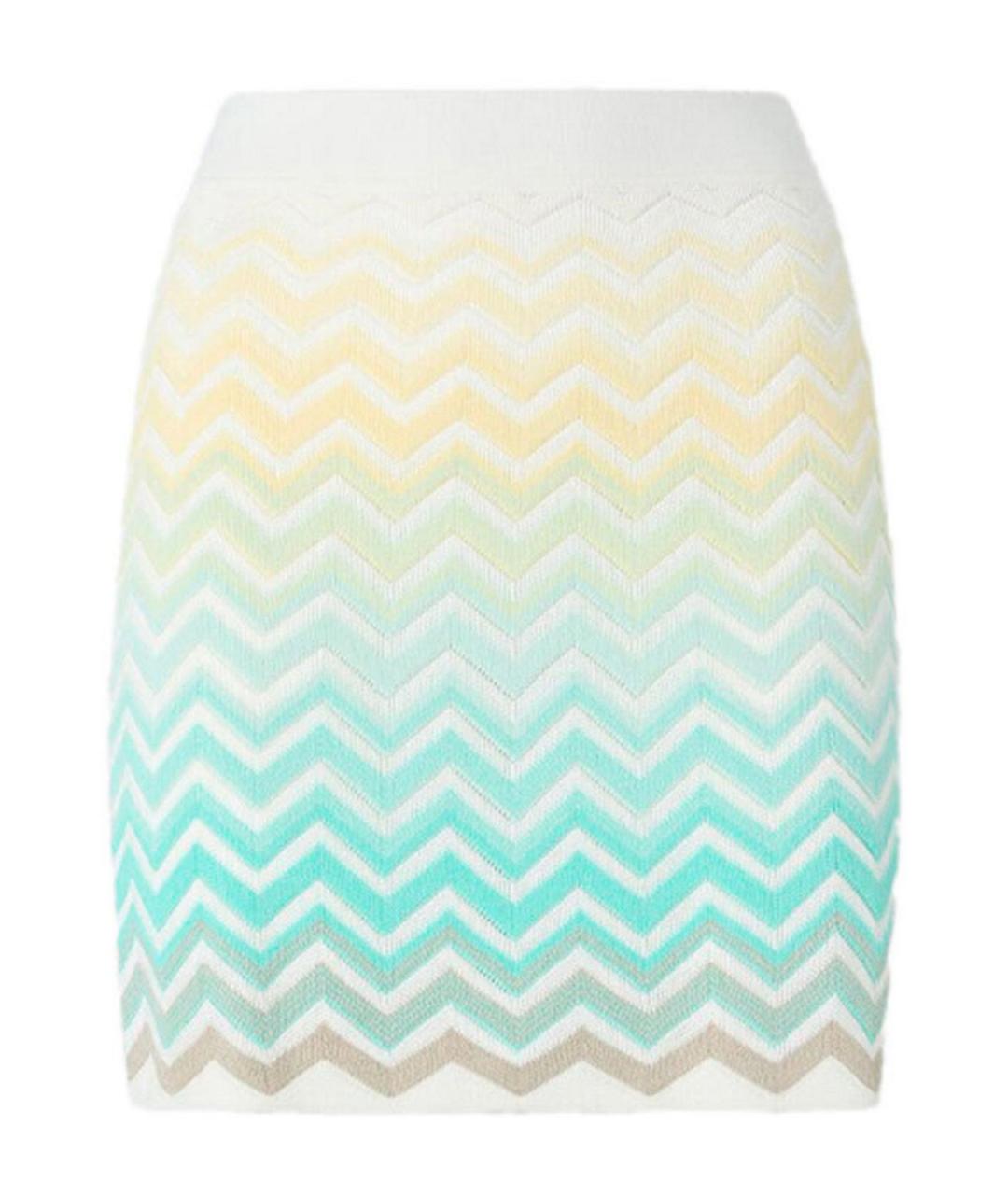 MISSONI Мульти хлопковая юбка мини, фото 1