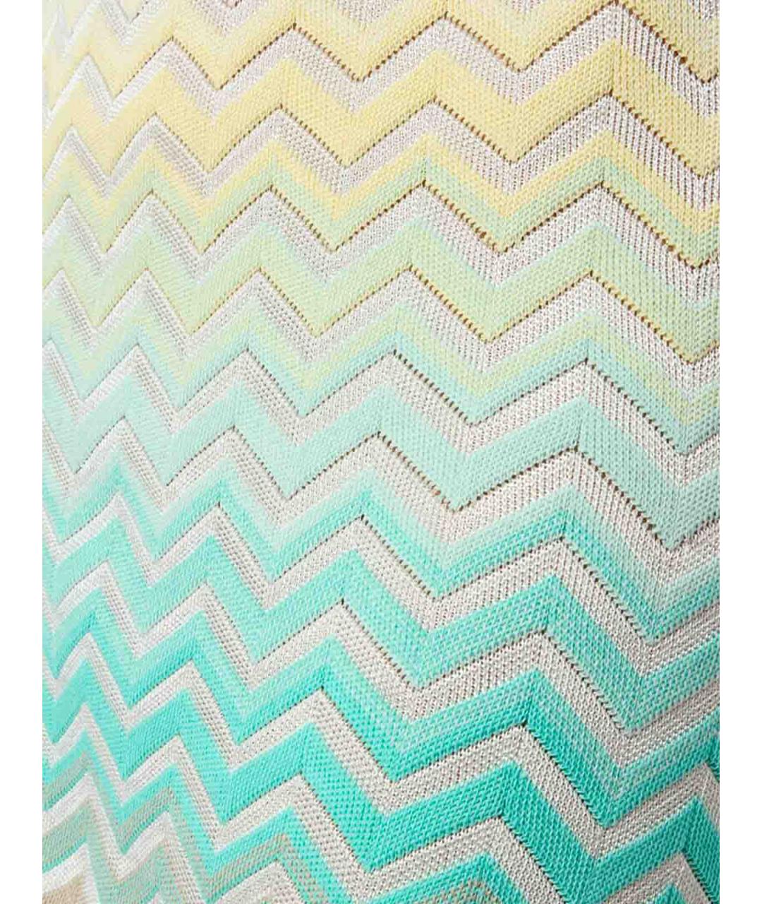 MISSONI Мульти хлопковая юбка мини, фото 4