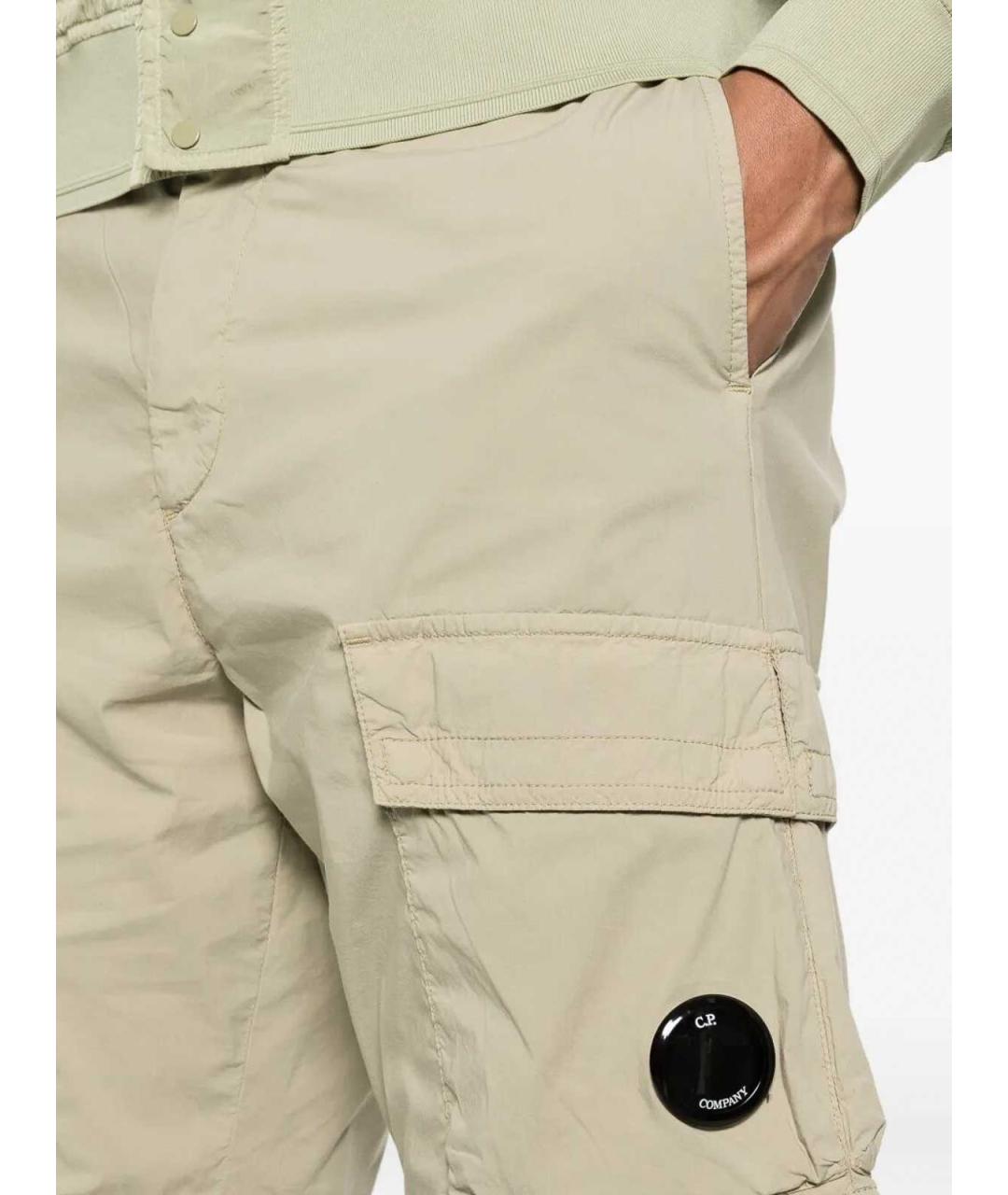CP COMPANY Серые хлопковые шорты, фото 3