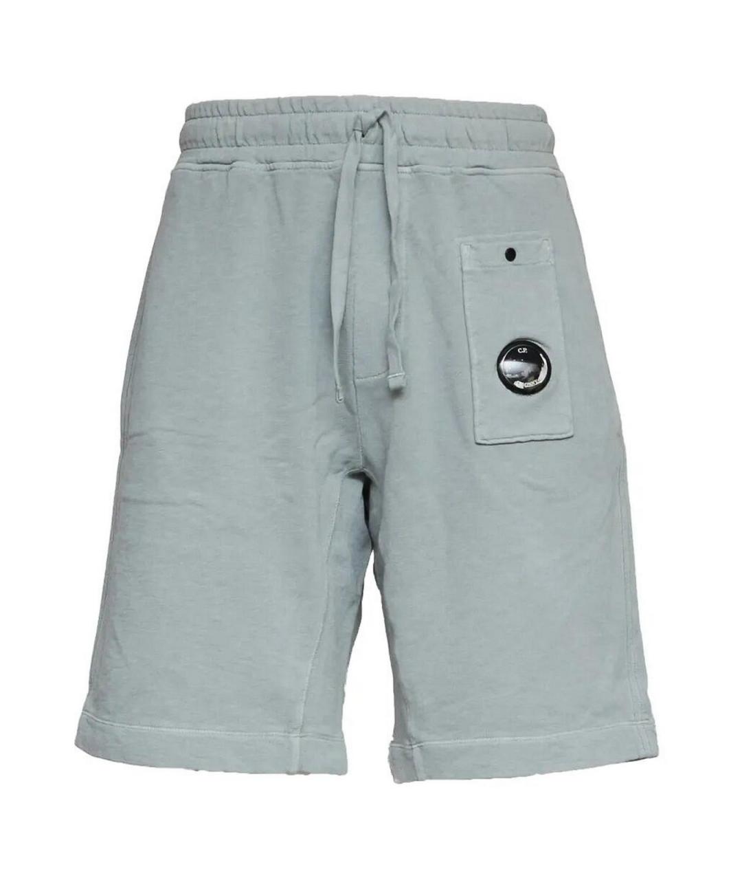 CP COMPANY Синие хлопковые шорты, фото 1