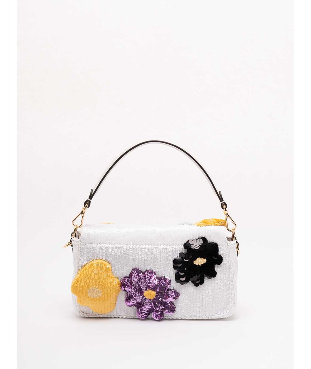 FENDI Белая сумка через плечо, фото 2