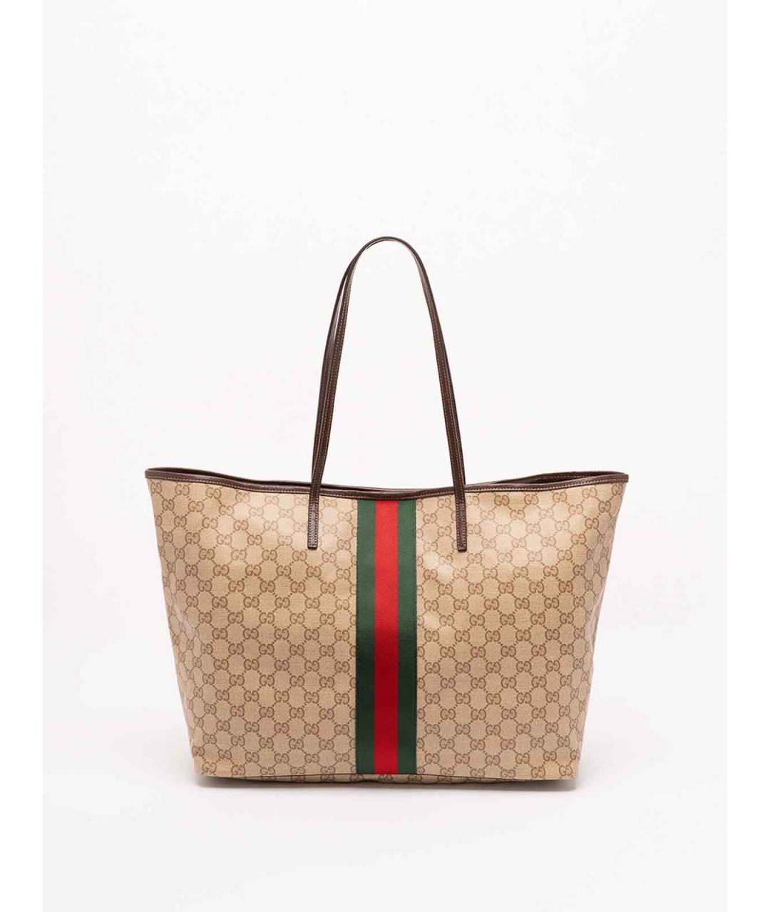 GUCCI Бежевая сумка тоут, фото 2
