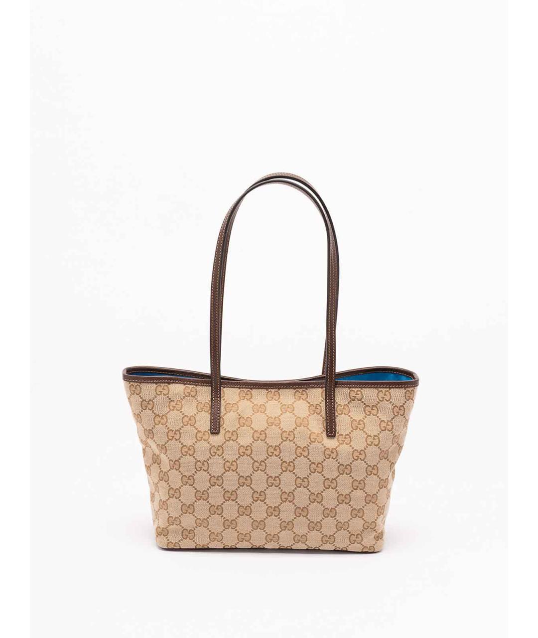 GUCCI Бежевая сумка тоут, фото 2