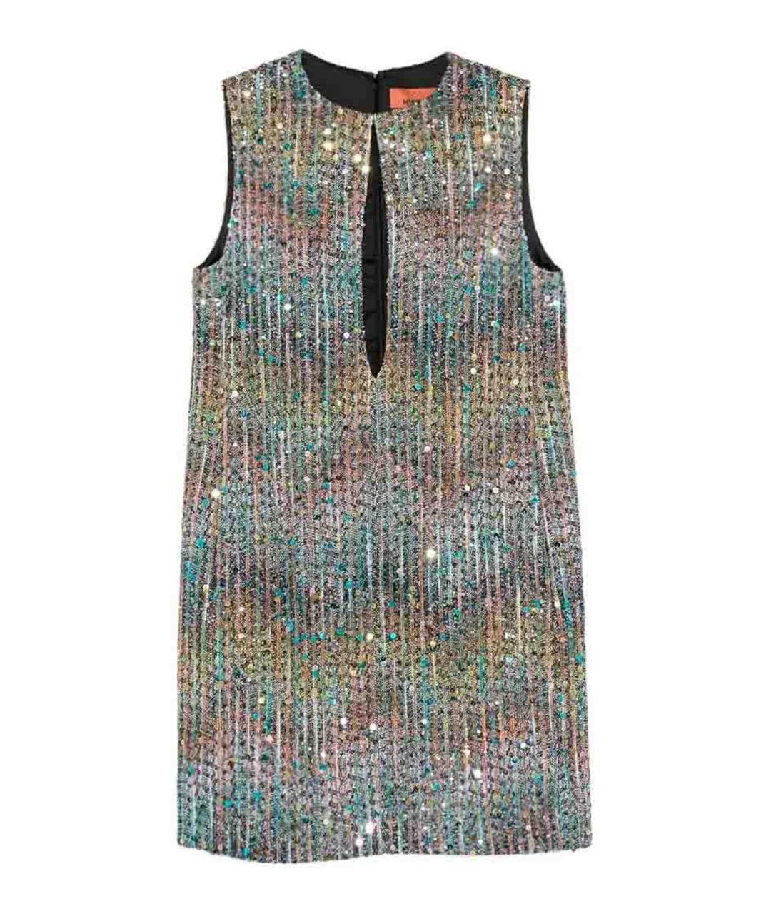 MISSONI Мульти полиэстеровое коктейльное платье, фото 1