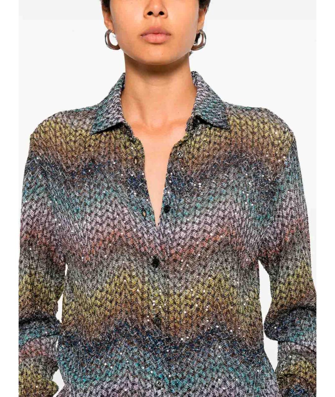 MISSONI Мульти рубашка, фото 3