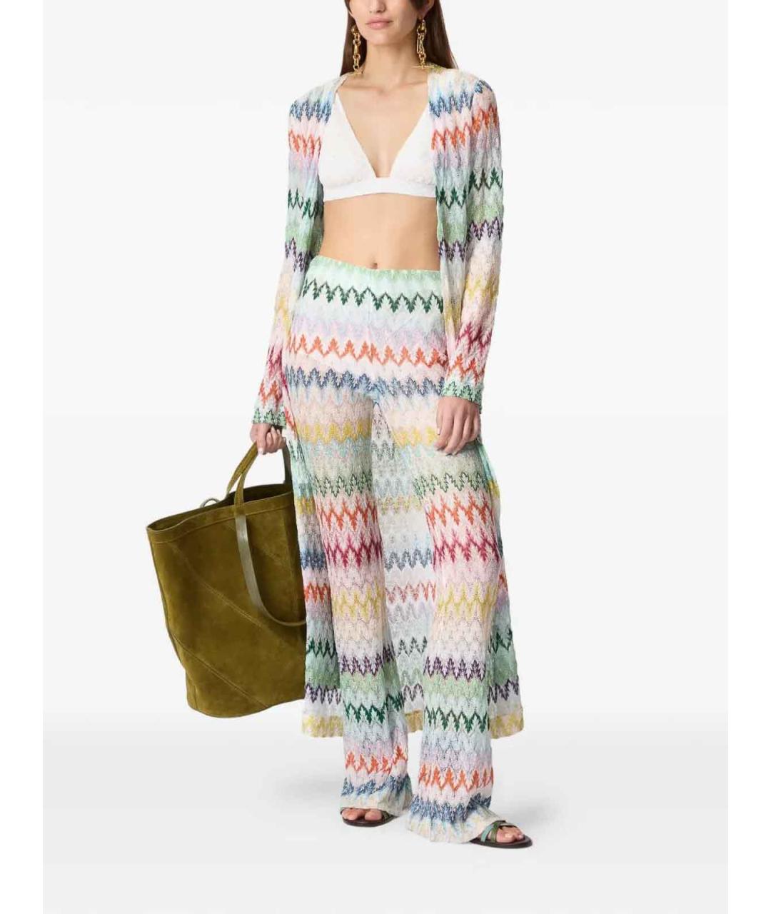 MISSONI Белый вискозный кардиган, фото 2