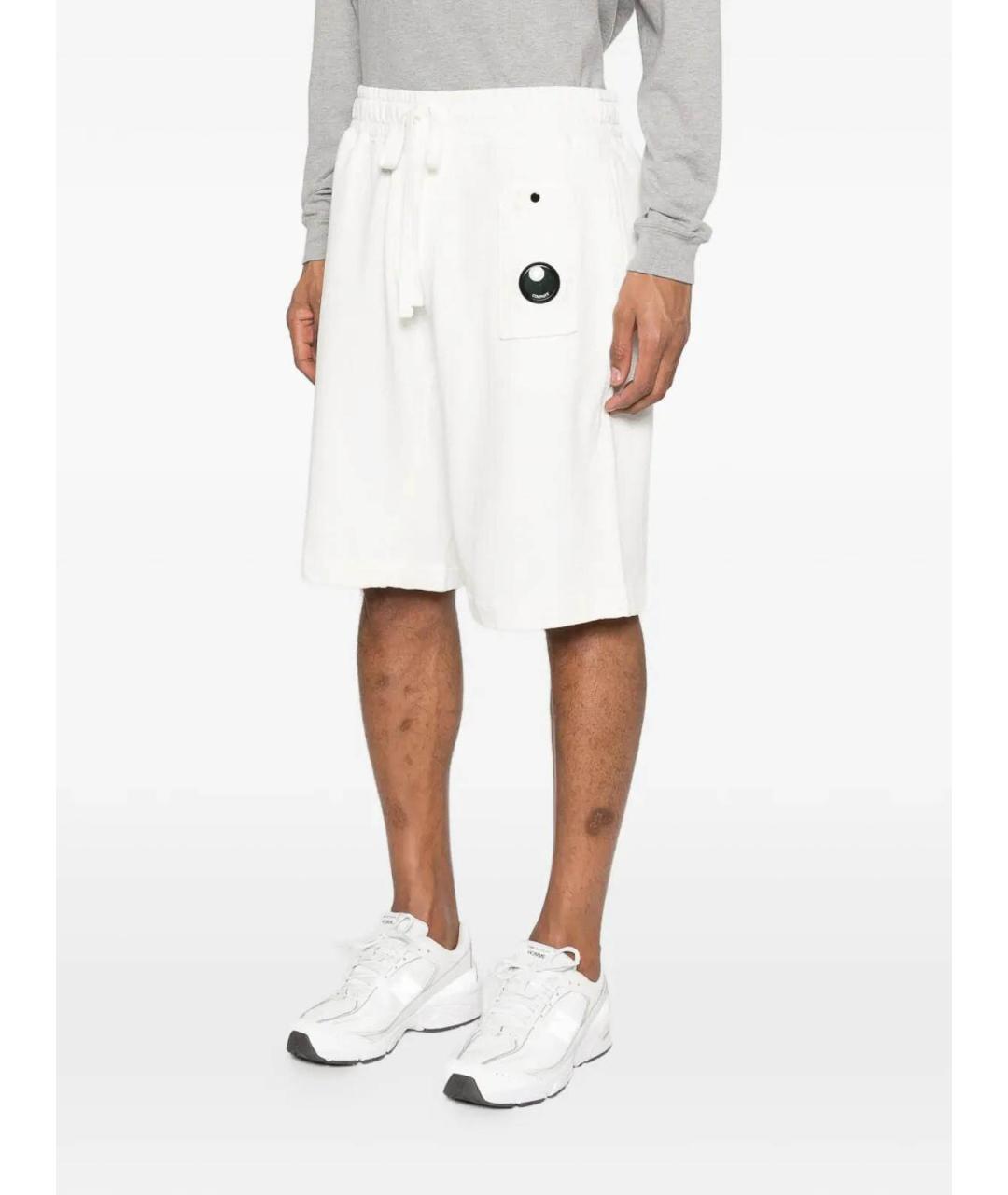 CP COMPANY Белые хлопковые шорты, фото 5