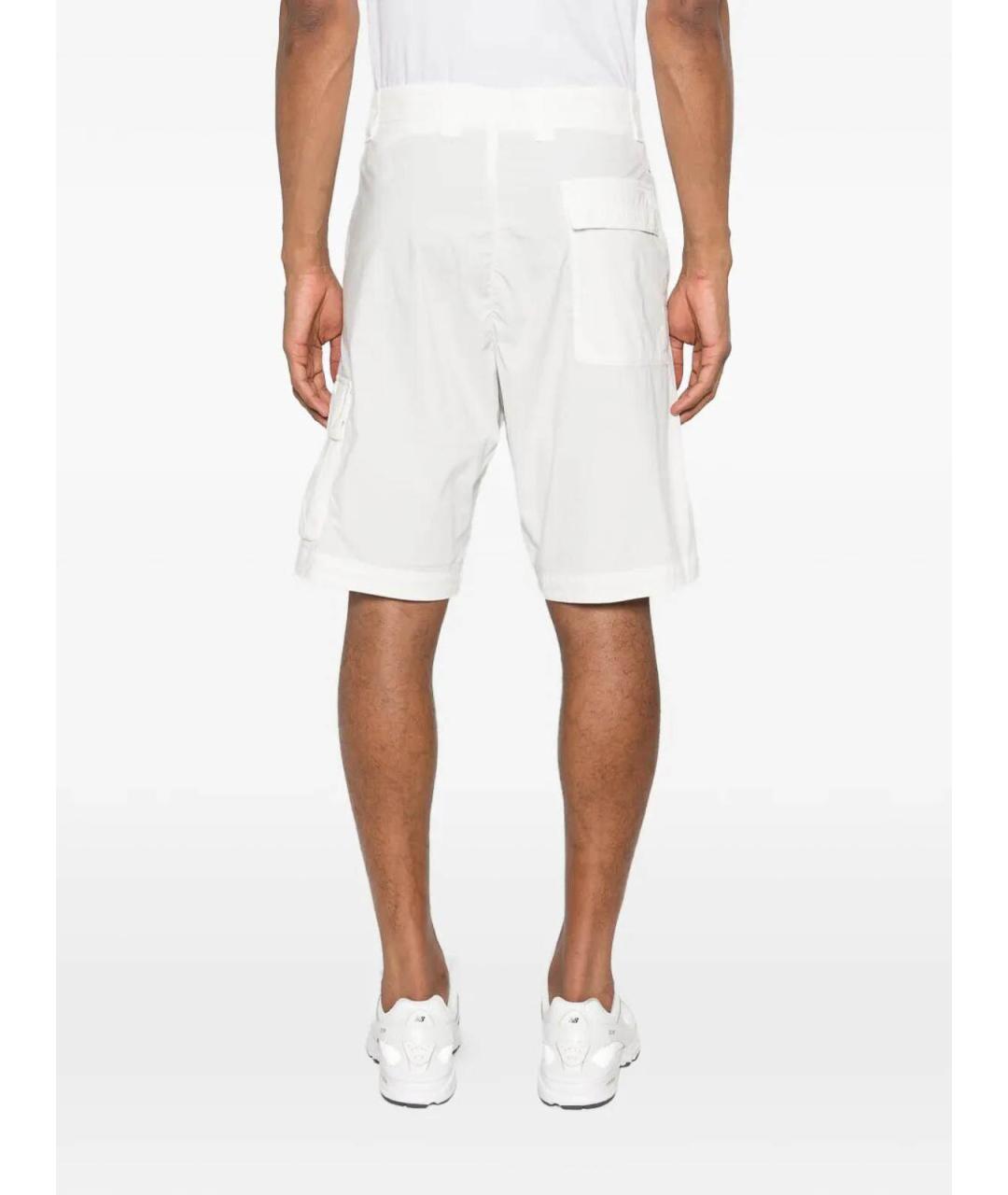 CP COMPANY Белые хлопковые шорты, фото 5
