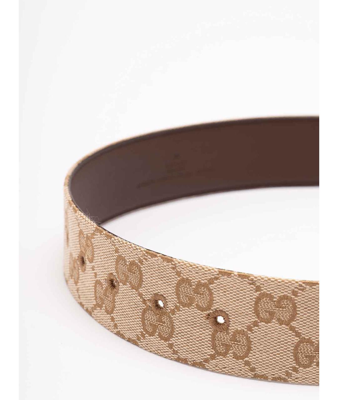 GUCCI Бежевый ремень, фото 3