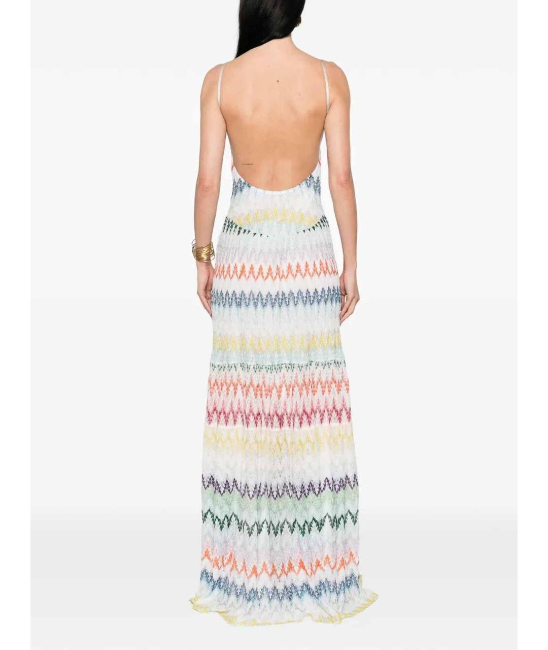 MISSONI Белое вискозное платье, фото 5
