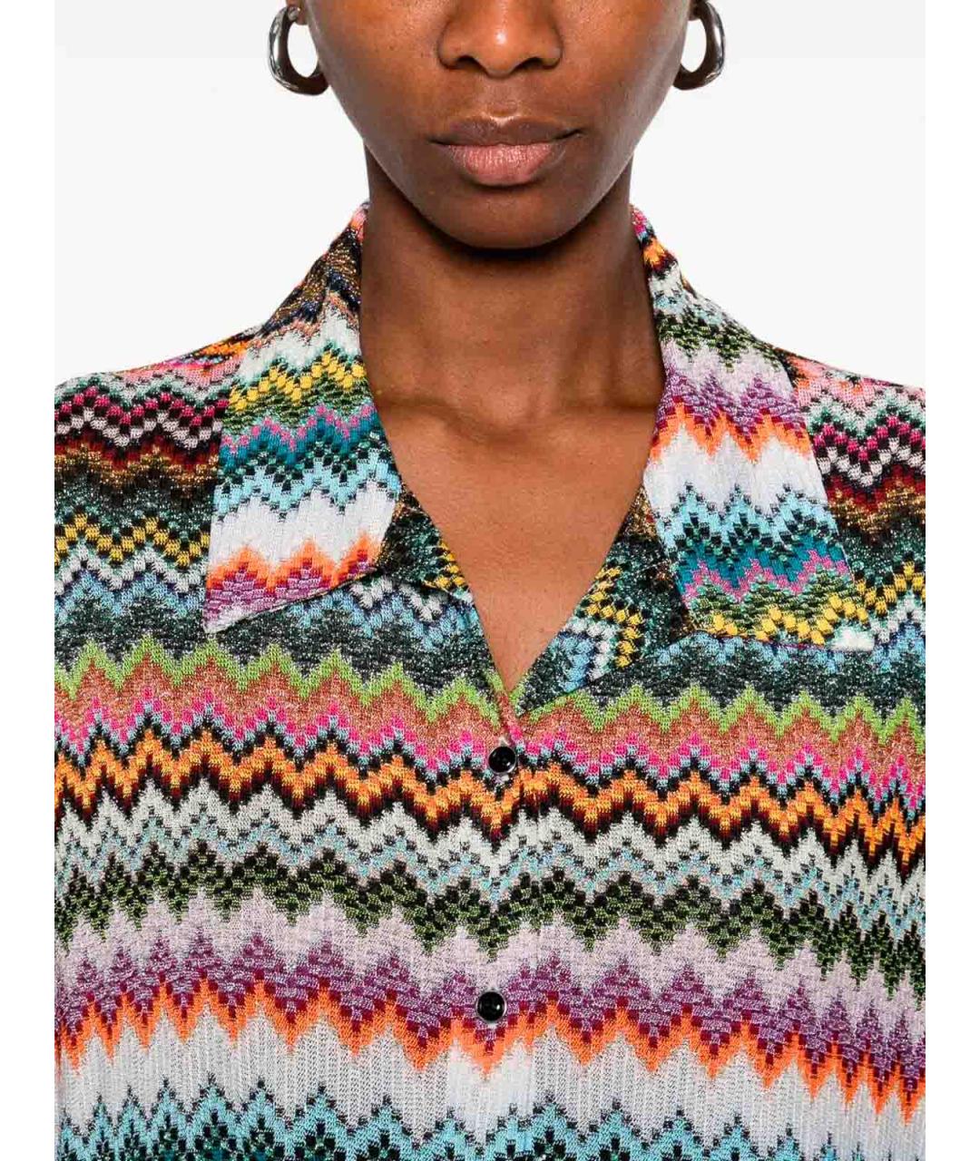 MISSONI Мульти вискозная рубашка, фото 3
