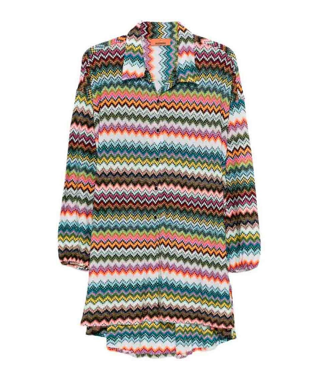 MISSONI Мульти вискозная рубашка, фото 1