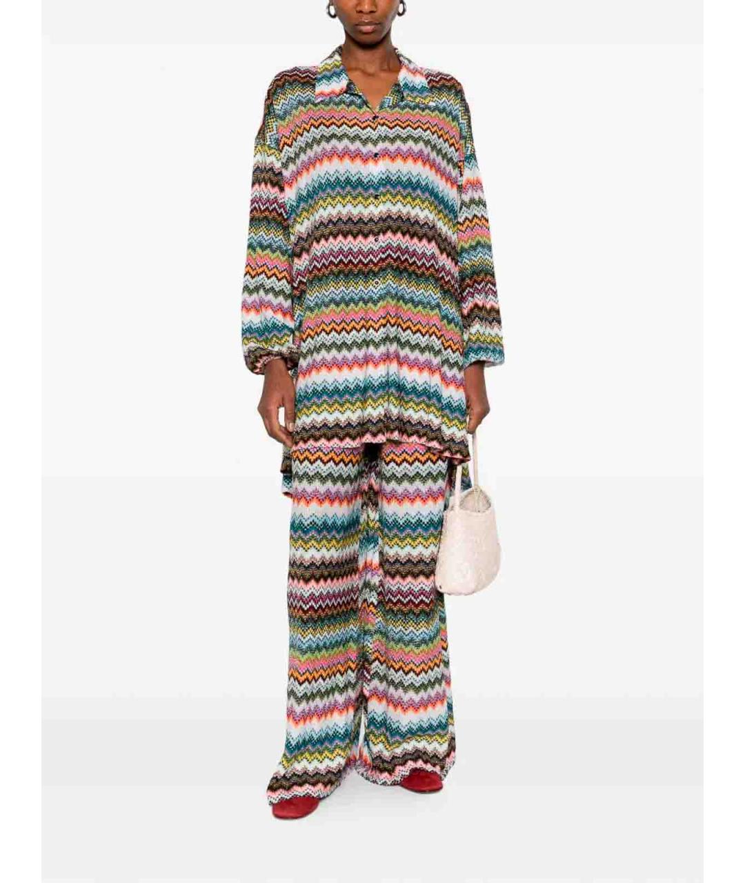 MISSONI Мульти вискозная рубашка, фото 2