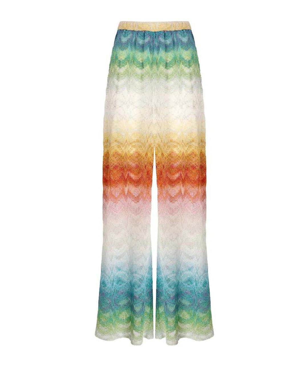 MISSONI Мульти вискозные брюки широкие, фото 1