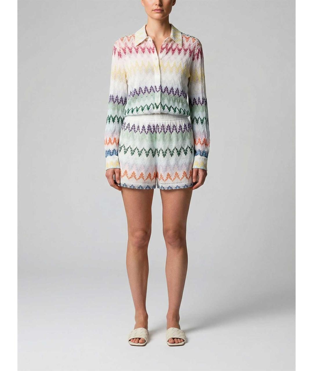 MISSONI Мульти вискозные шорты, фото 4