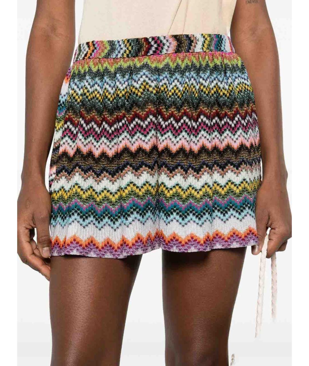 MISSONI Мульти вискозные шорты, фото 5