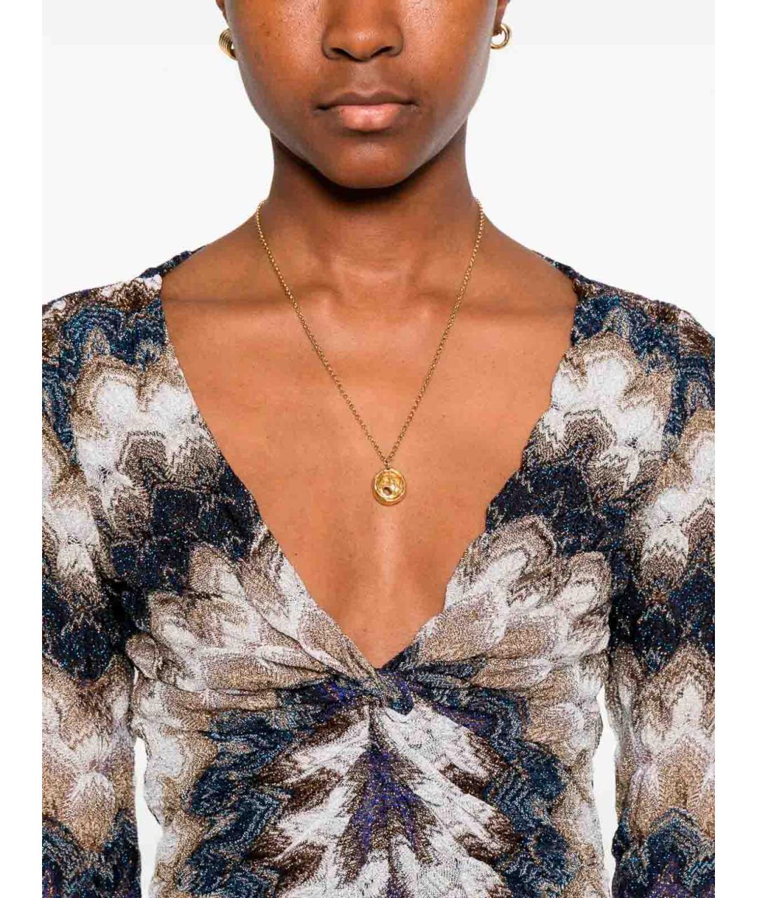 MISSONI Мульти вискозное повседневное платье, фото 4