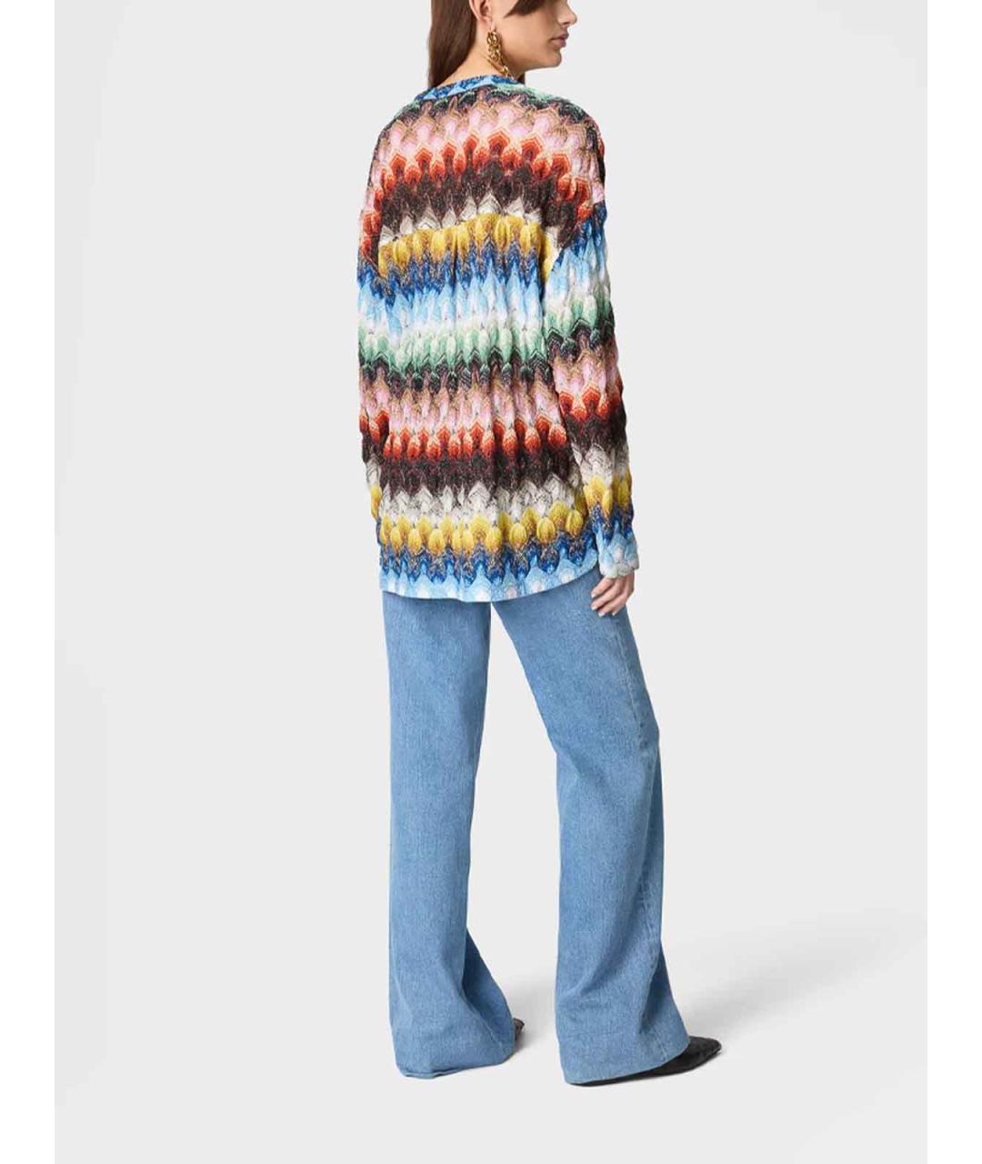 MISSONI Мульти вискозная блузы, фото 4