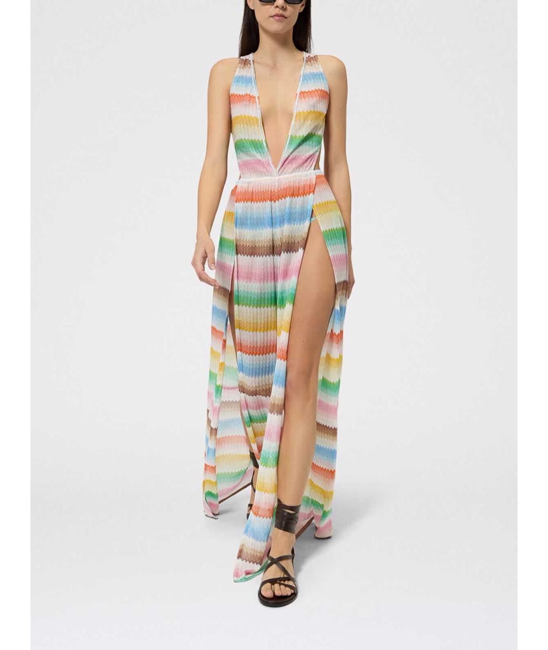 MISSONI Мульти вискозный сарафан, фото 6