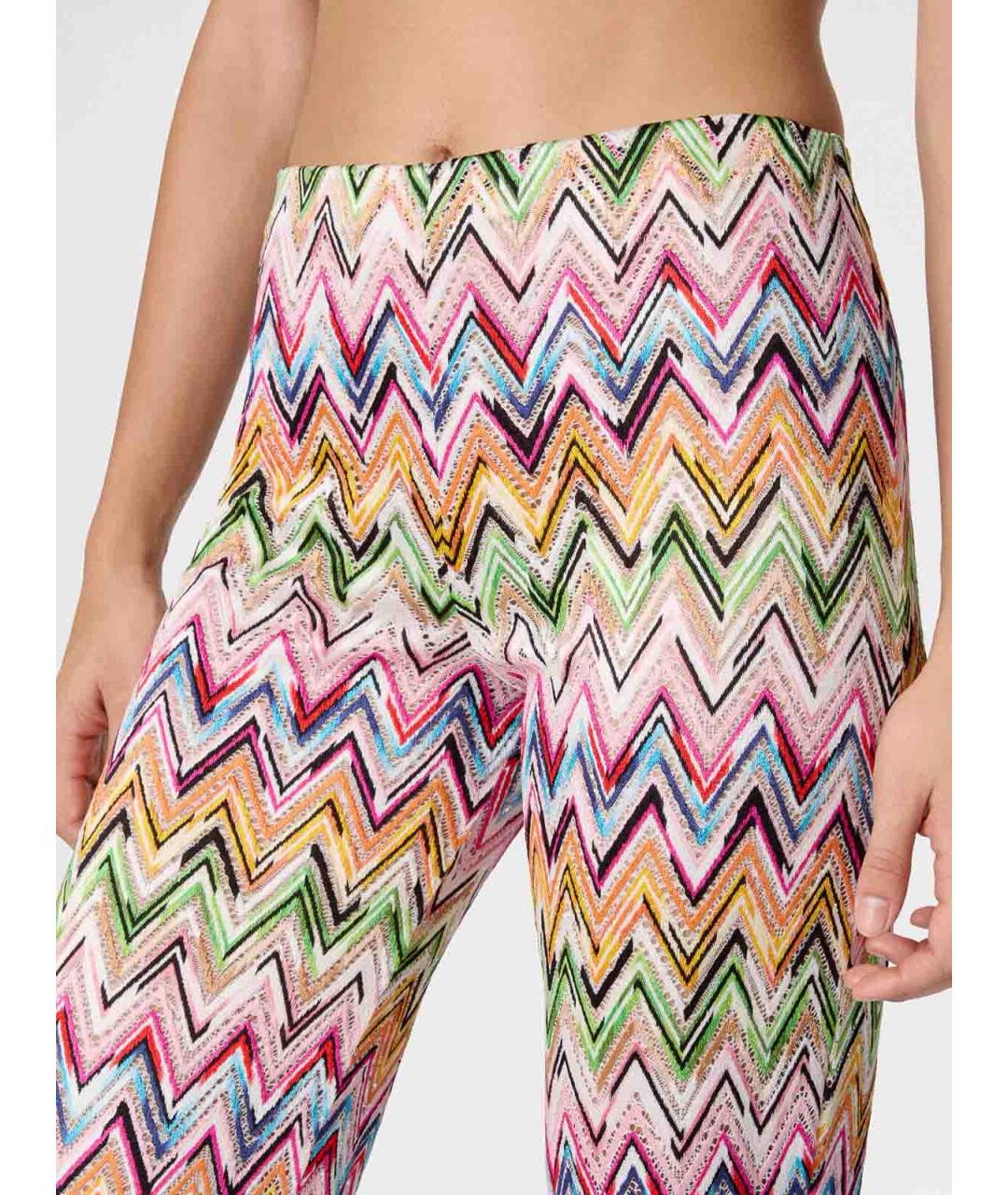 MISSONI Мульти вискозные прямые брюки, фото 6