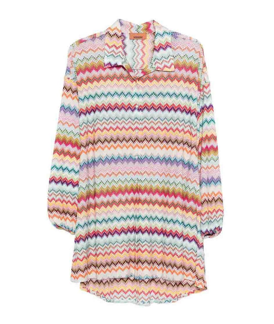 MISSONI Мульти вискозная рубашка, фото 1