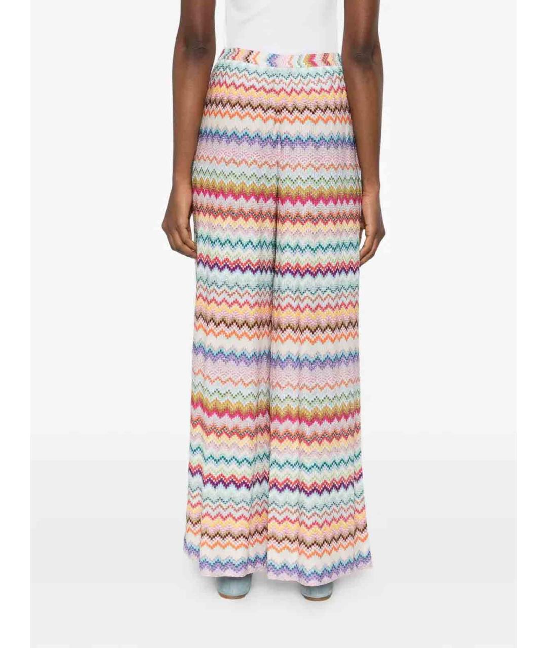 MISSONI Мульти вискозные брюки широкие, фото 5