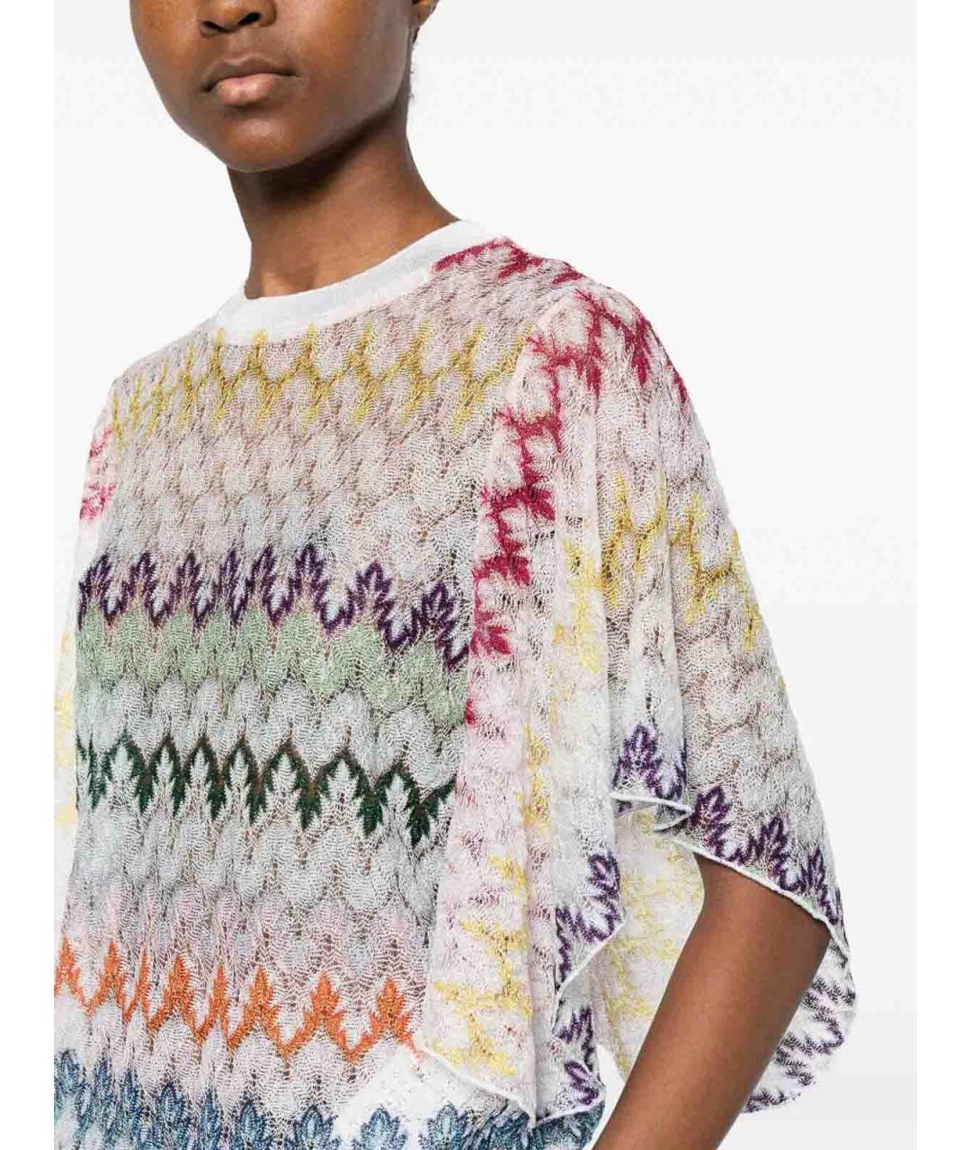 MISSONI Мульти вискозная блузы, фото 3